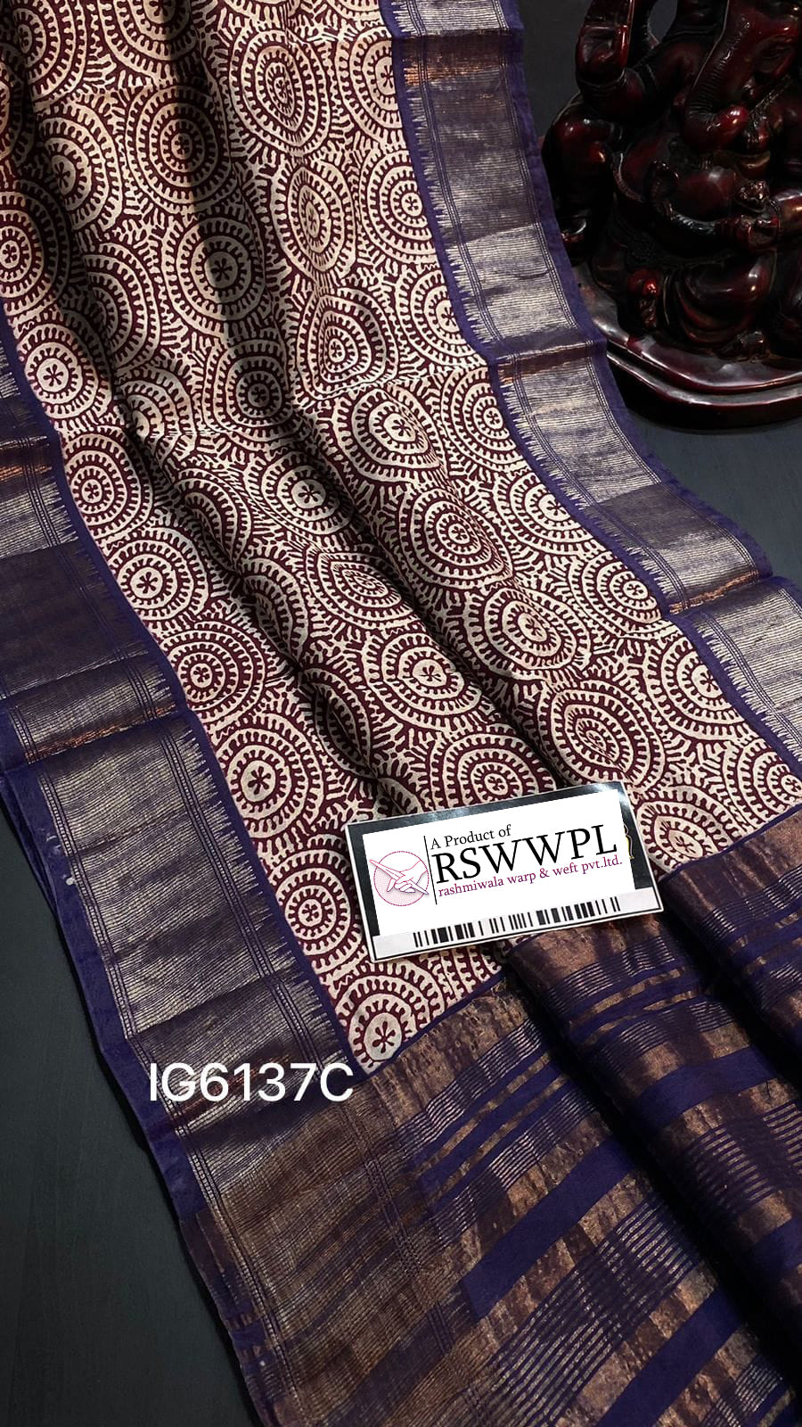Rich Red Assam Pattu Saree In Soft Dola Silk With Digital Motifs