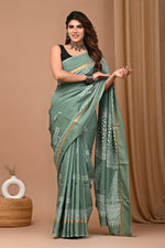 Block Printed Cotton Sarees for Timeless Elegance