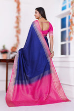 Sophisticated Traditional Mysore Crepe Saree