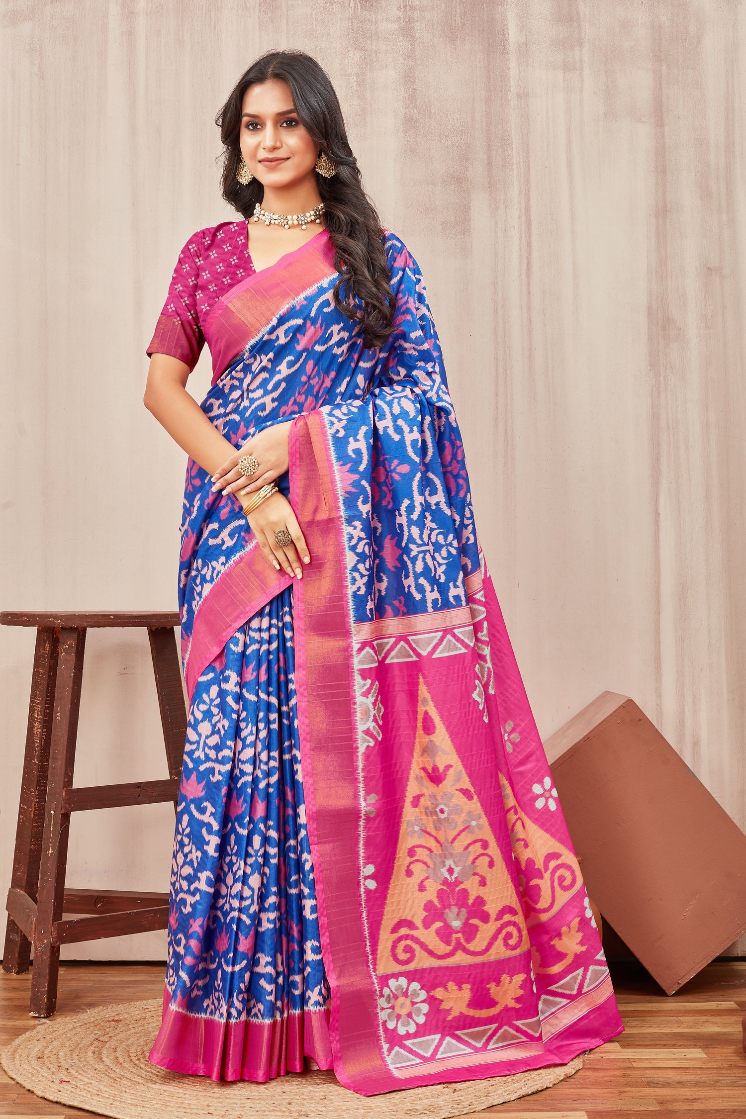 Graceful Daily Use Mysore Crepe Silk Saree With Intricate Digital Designs