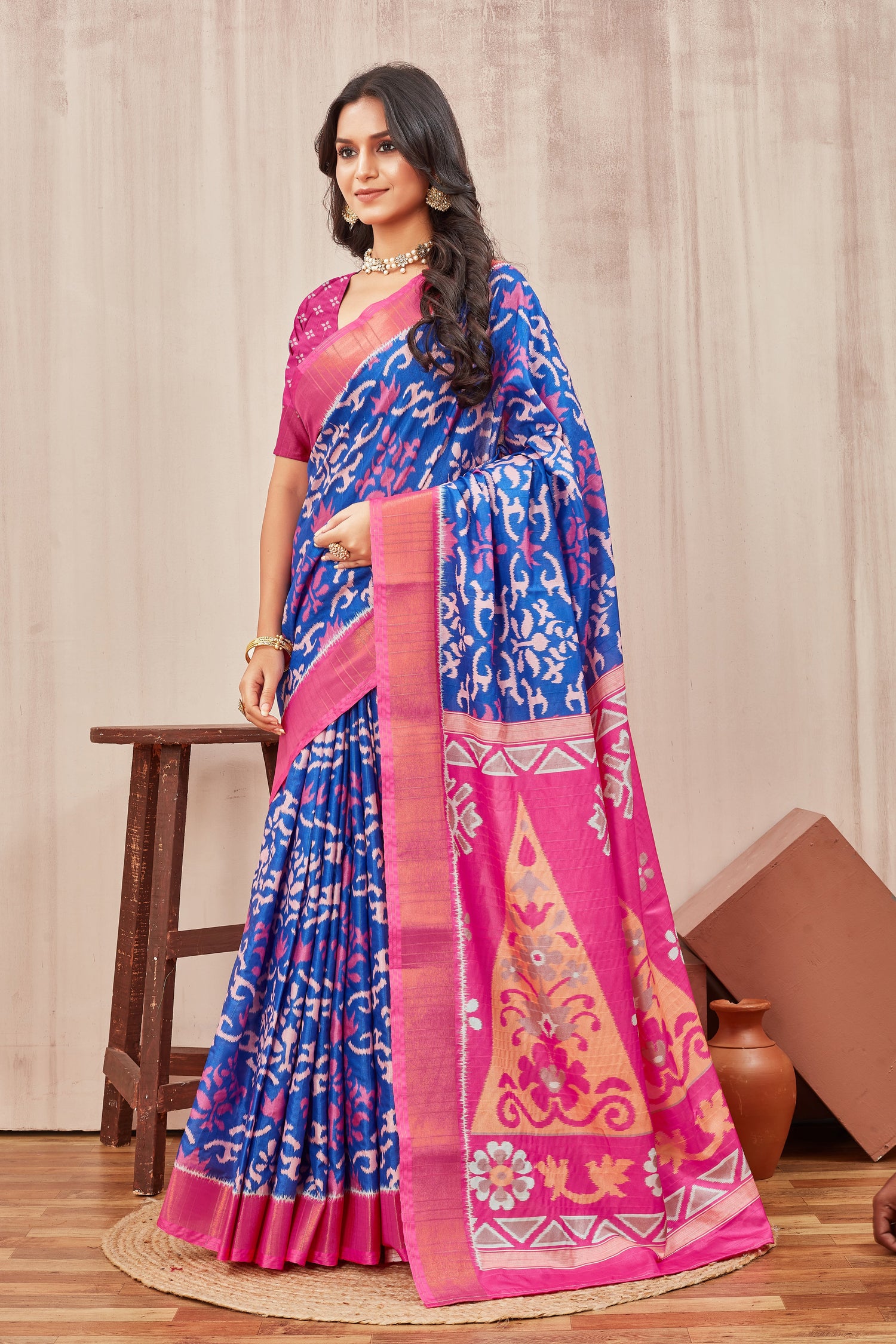 Graceful Daily Use Mysore Crepe Silk Saree With Intricate Digital Designs