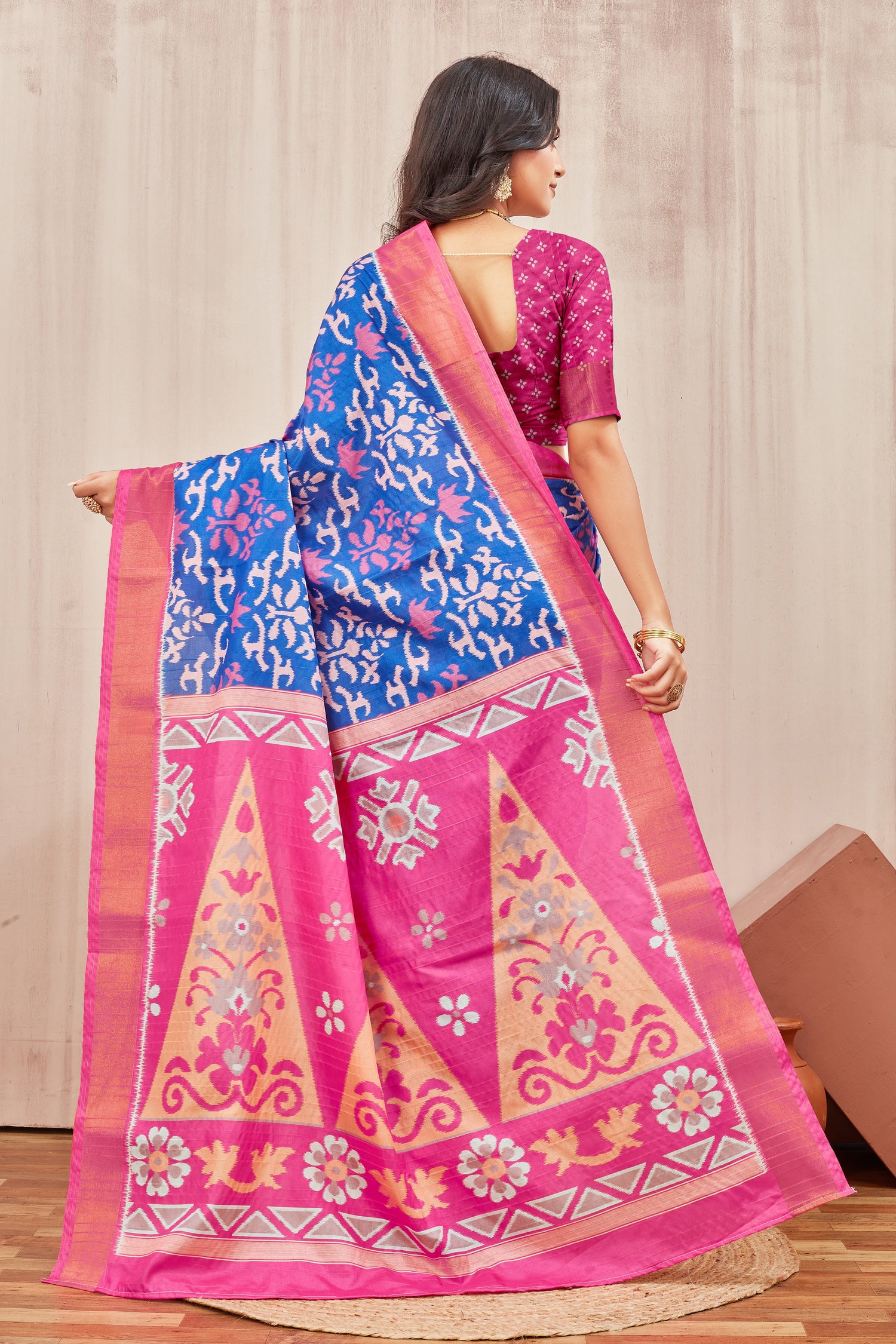 Graceful Daily Use Mysore Crepe Silk Saree With Intricate Digital Designs