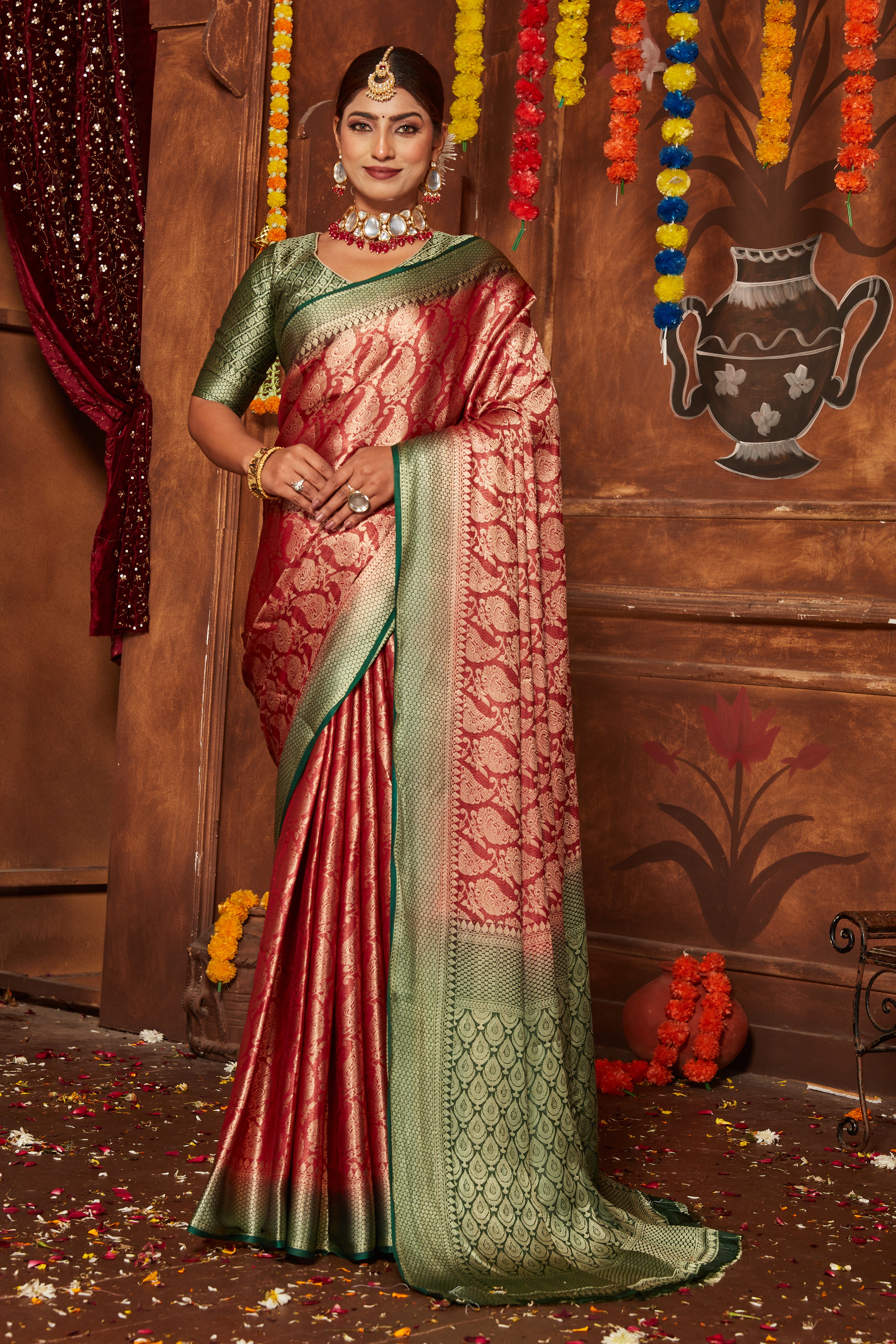 Artistry in Every Thread: Exclusive Brocade Sarees for Special Occasions