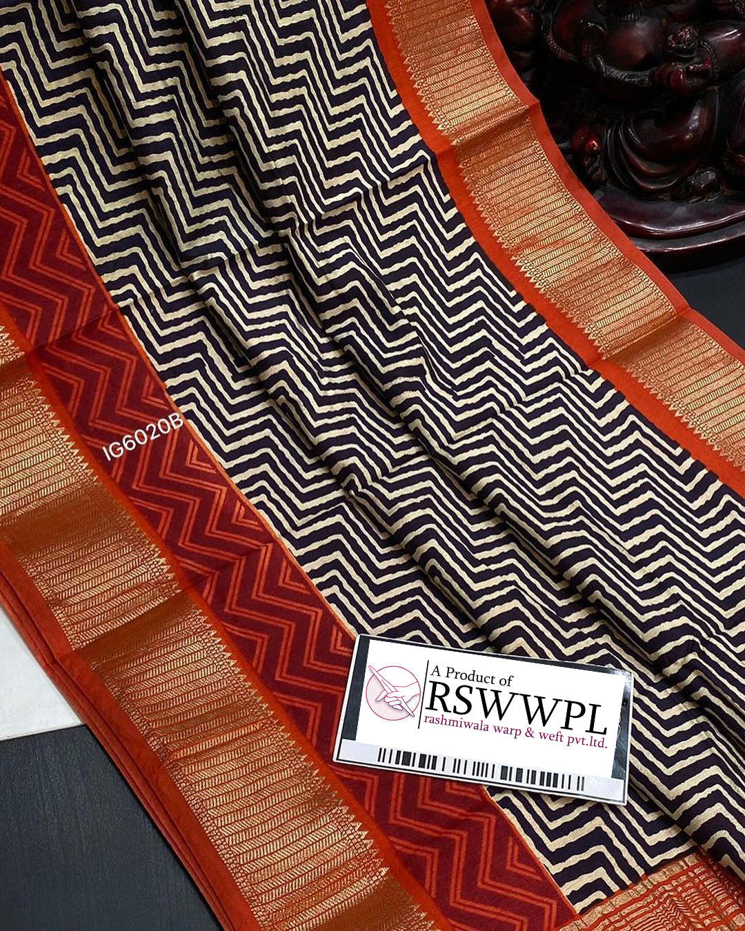 Festive Wear Black Assam Pattu Style Soft Silk Fancy Saree Digitally Printed