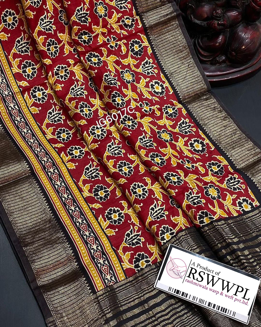 Elegant Red Soft Silk Assam Pattu Saree With Fancy Digital Print