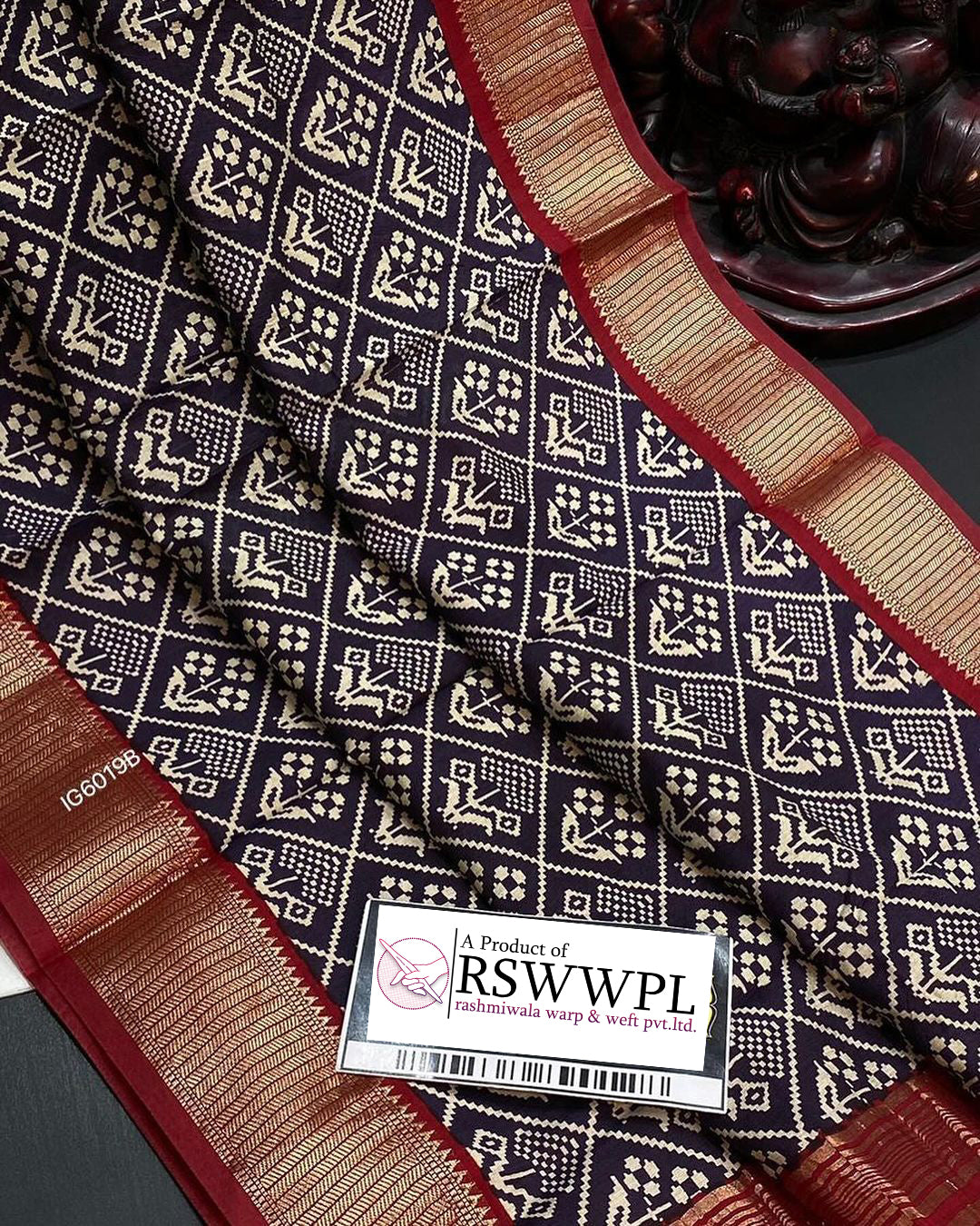 Radiant Blue Assam Pattu Saree In Smooth Soft Silk Fabric