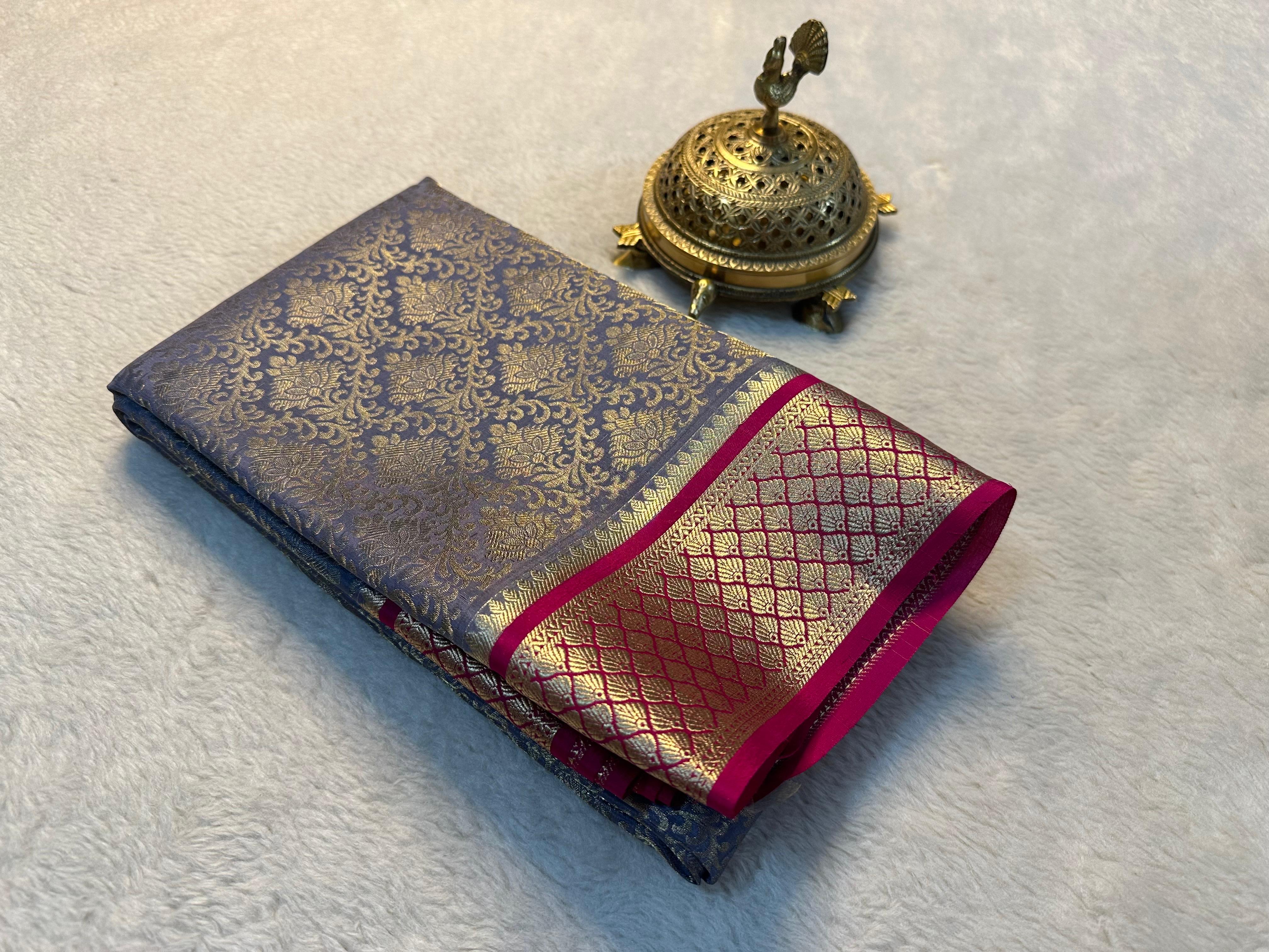Brocade Beauty: Mysore Silk Sarees in Full Splendor