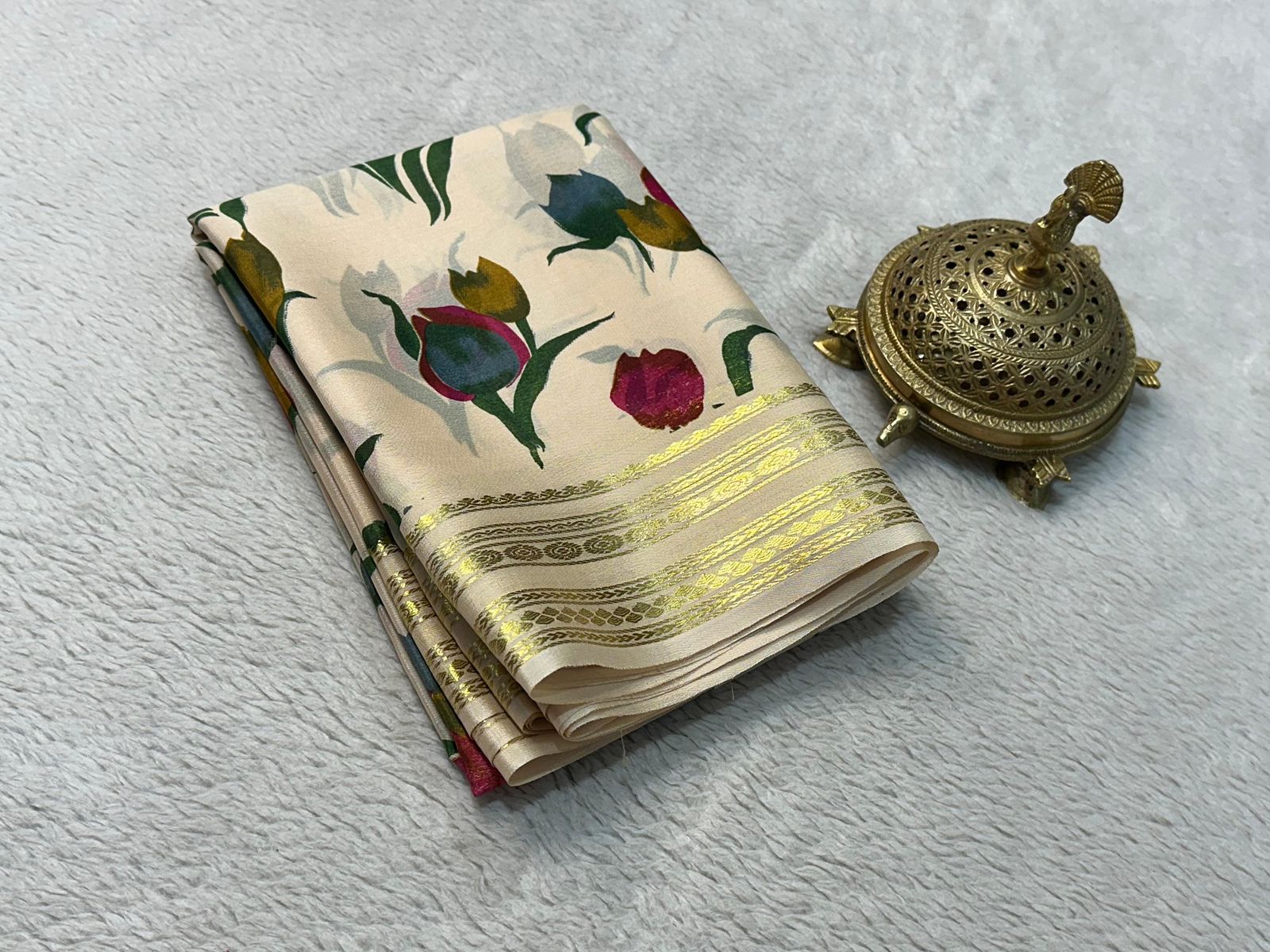 Woven Wonders: Printed Mysore Silk Styles