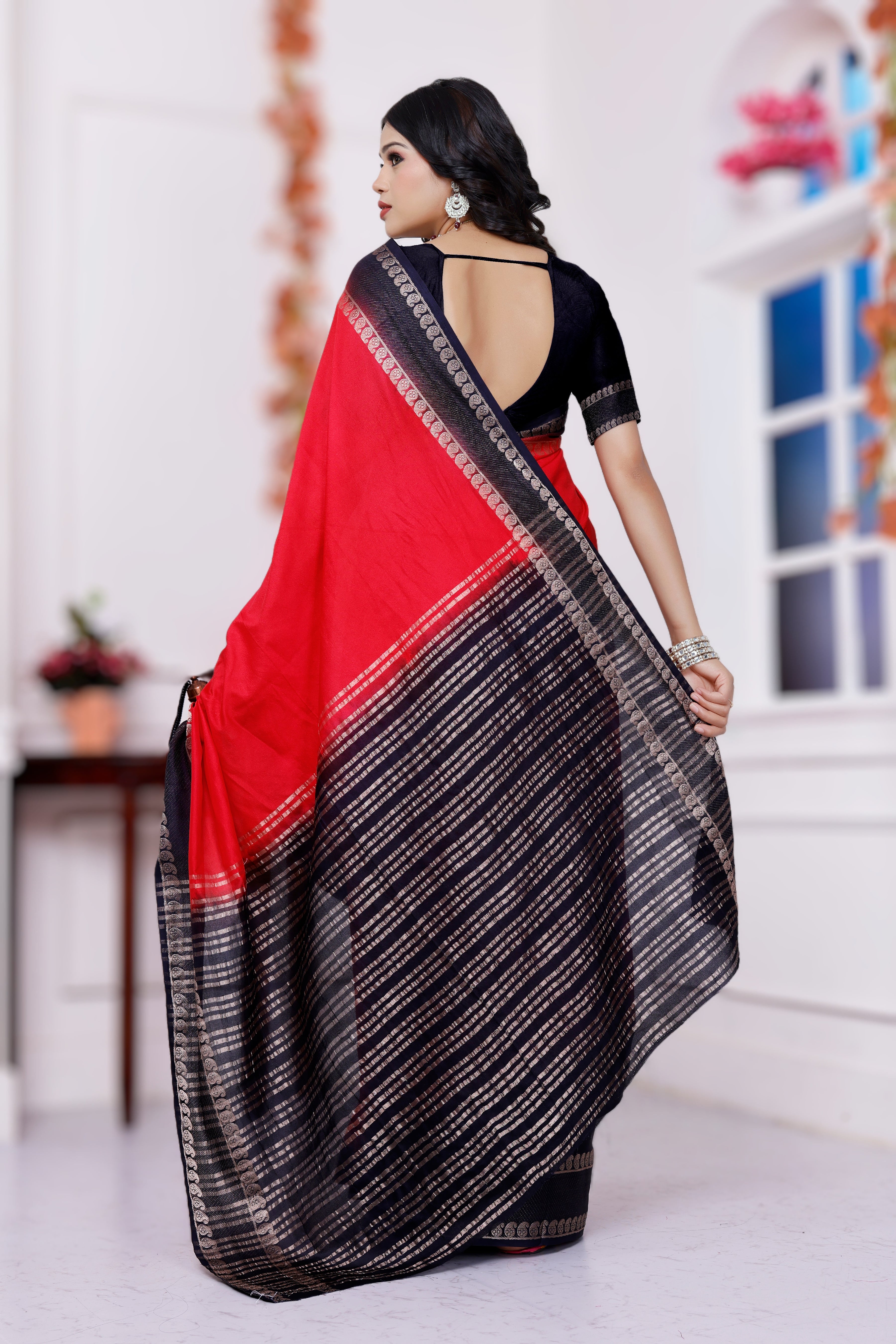 Wrap Yourself in the Grace of Mysore Crepe Silk Tradition