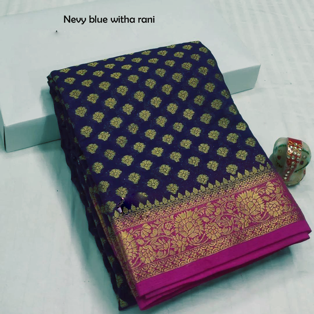 Appealing Soft Silk Saree With Rich Pallu And Designer Blouse