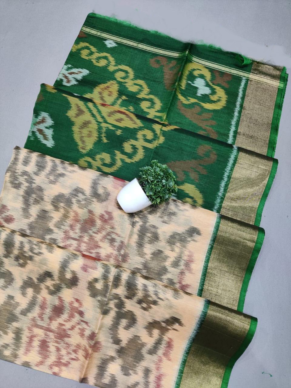 Rich Ikkat Pochampally Soft Silk Saree Ideal For Festivals