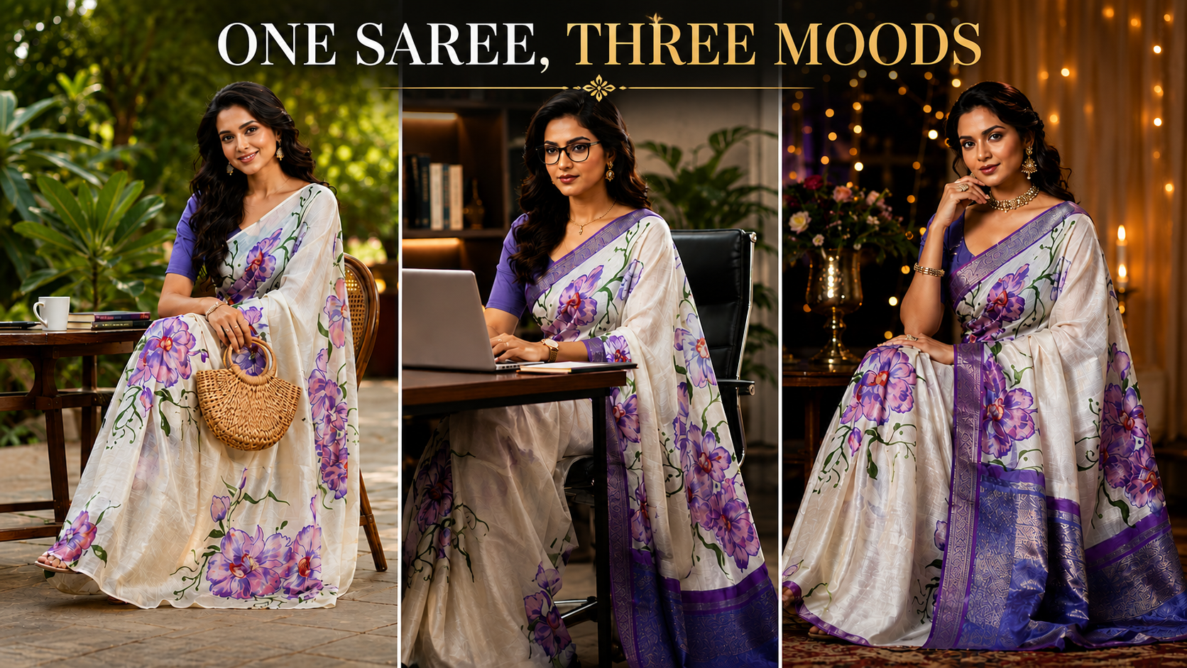 How to Style Printed Sarees for Casual, Office, and Party Wear | Expert Styling Guide