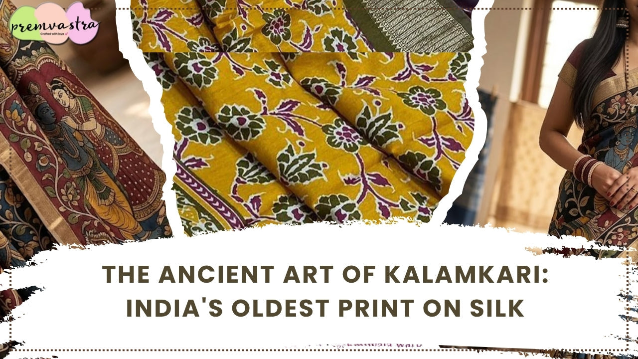 The Ancient Art of Kalamkari: India's Oldest Print on Silk