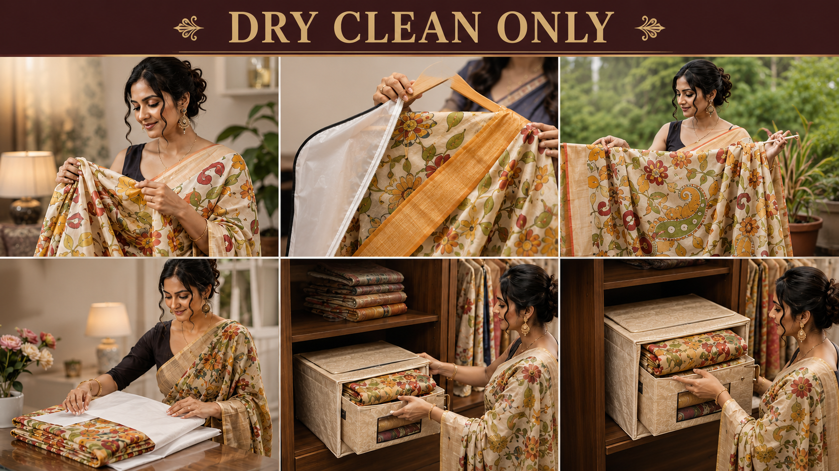 How to Wash Printed Sarees Without Fading Colors | Complete Care Guide