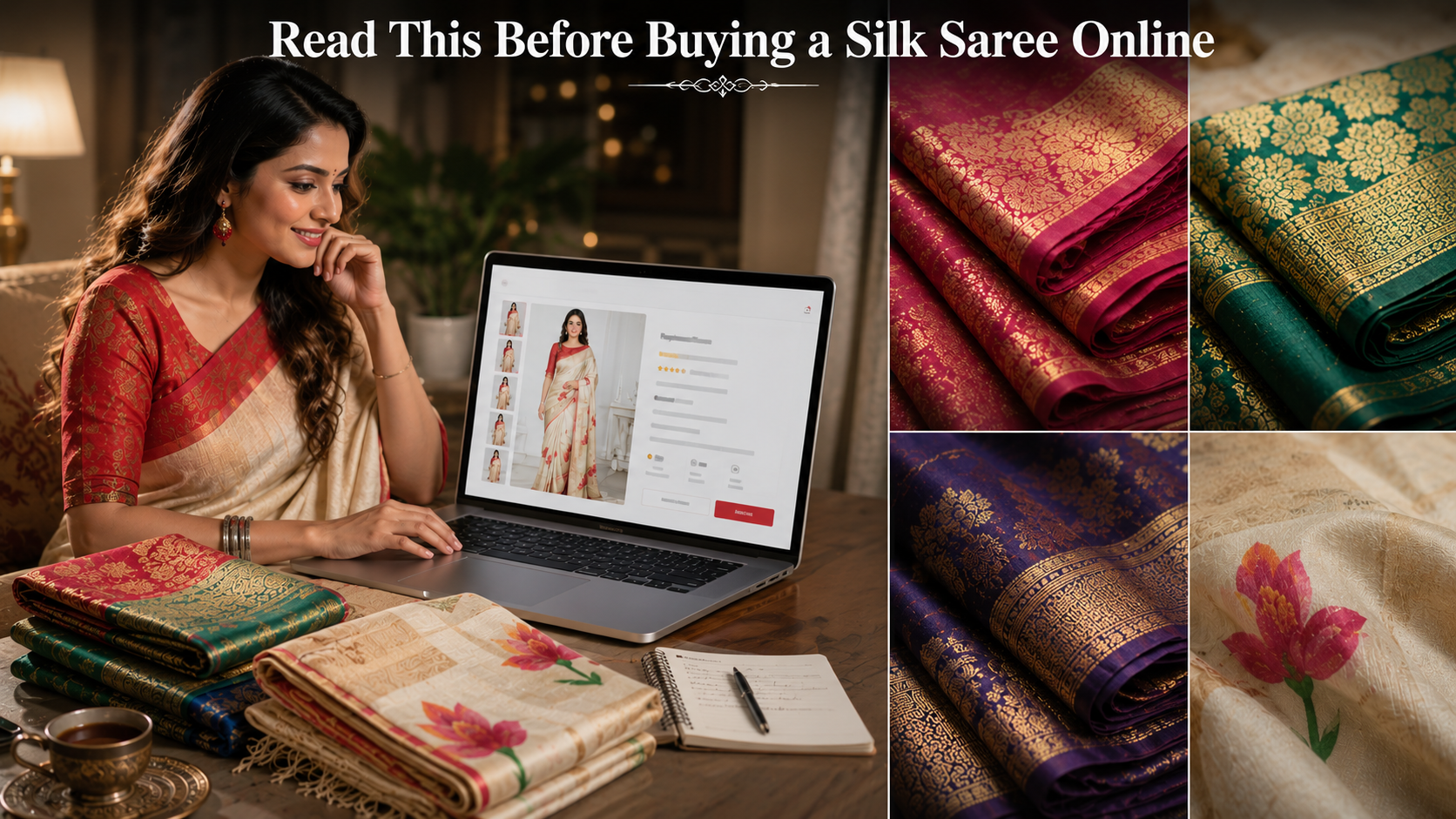 Before Buying a Silk Saree Online, Read This Guide (2026 Complete Buying Guide)
