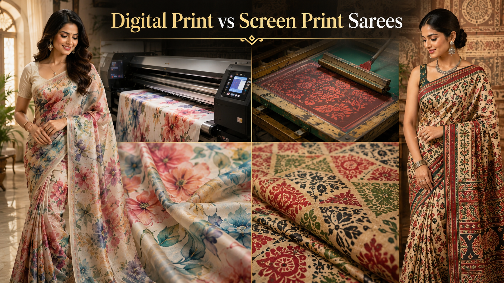 How Are Printed Sarees Made? A Behind-the-Scenes Look at the Process (2026 Guide)
