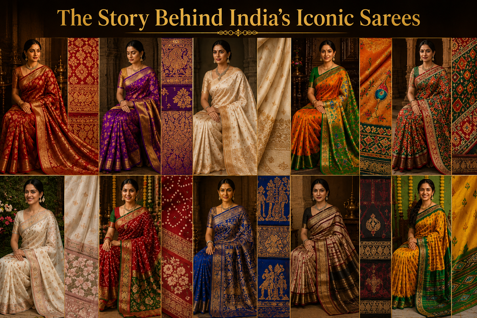 The Fascinating History Behind India's Most Famous Saree Traditions (Complete Guide)