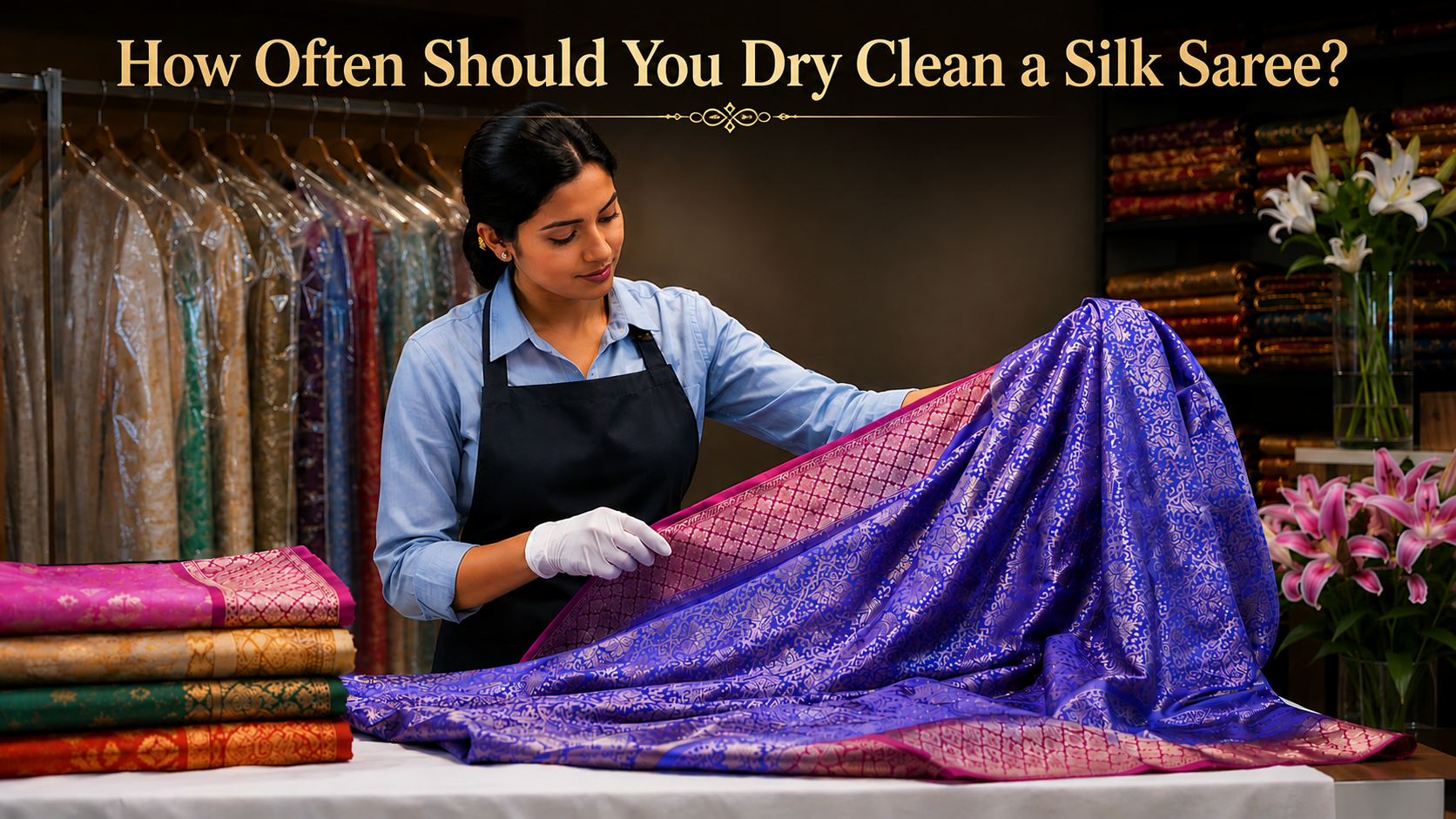 How Often Should You Dry Clean a Silk Saree? Expert Care Guide (2026)