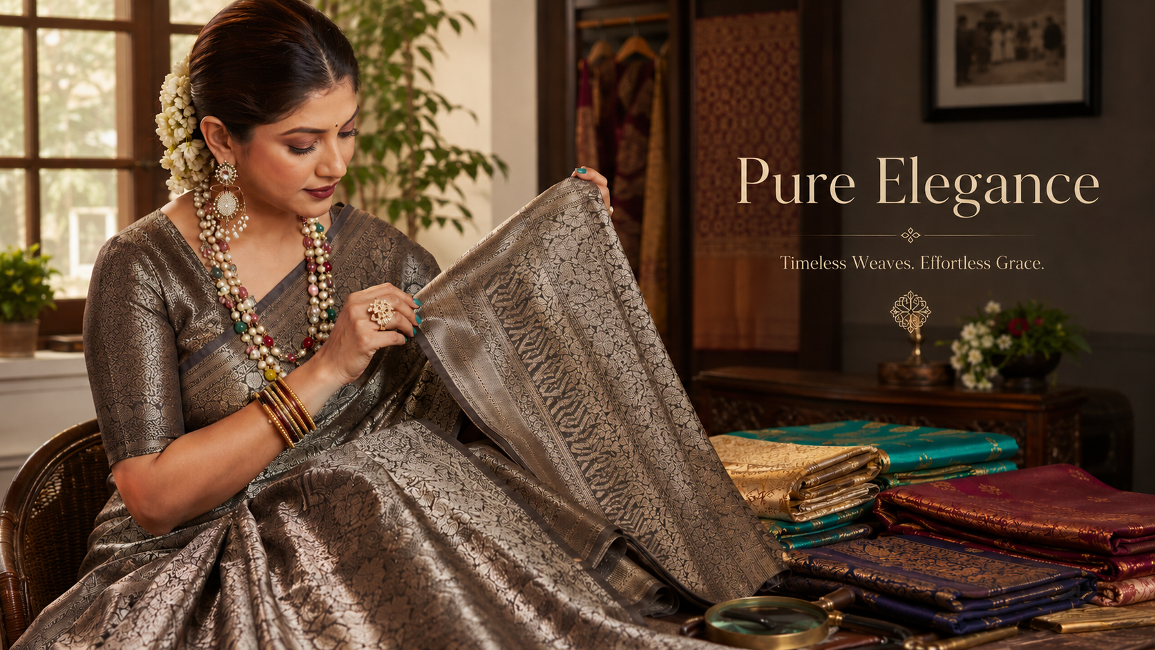 How to Identify a Pure Silk Saree | 7 Expert Checks