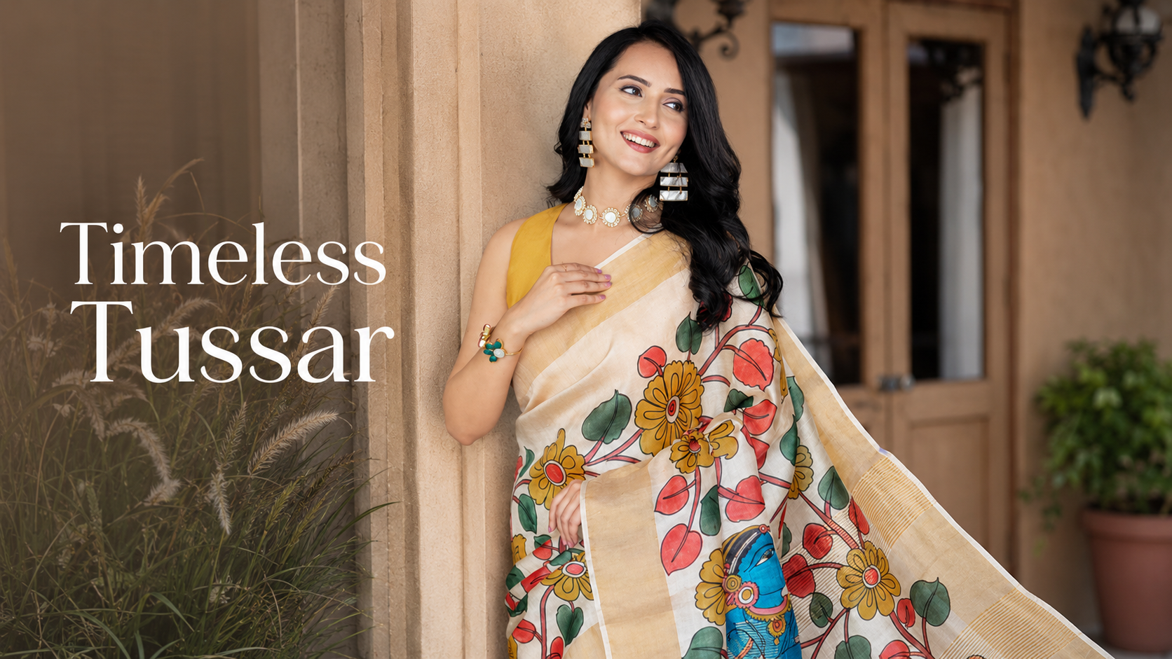 How to Style Tussar Silk Sarees for Modern Women