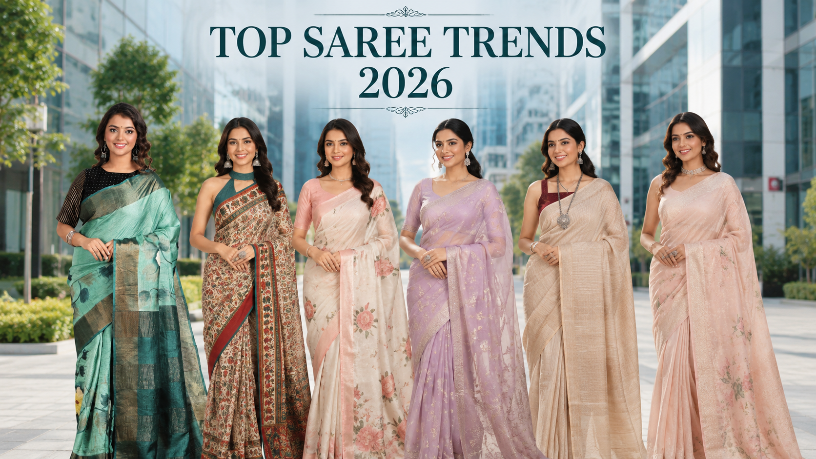 Latest Saree Trends for 2026 | Top Saree Fashion Trends