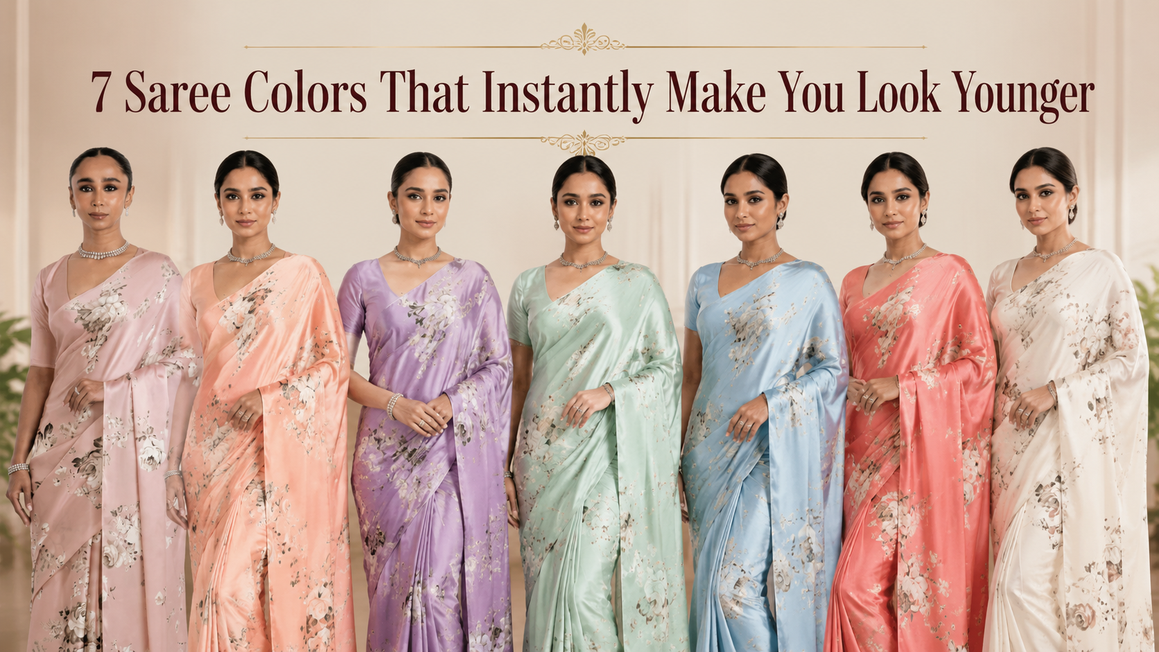 Which Saree Color Makes You Look Younger? A Complete Style Guide for Every Age