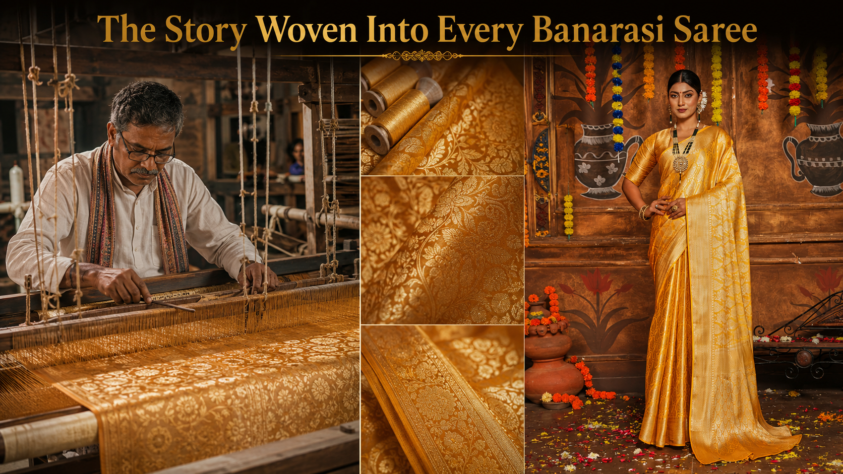 The Stories Woven Into Banarasi Sarees: More Than Just Fashion