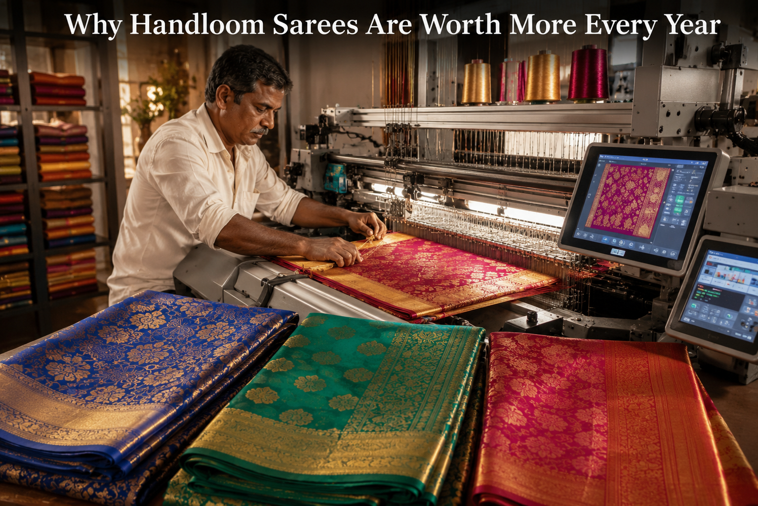 Why Handloom Sarees Are Becoming More Valuable Every Year
