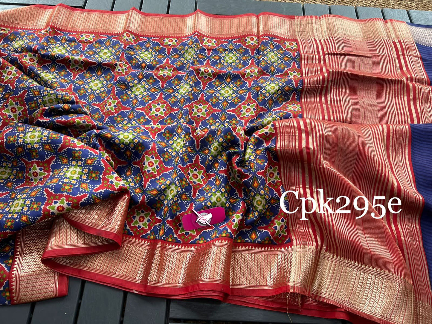 Banaras Binny Crape Silk Saree