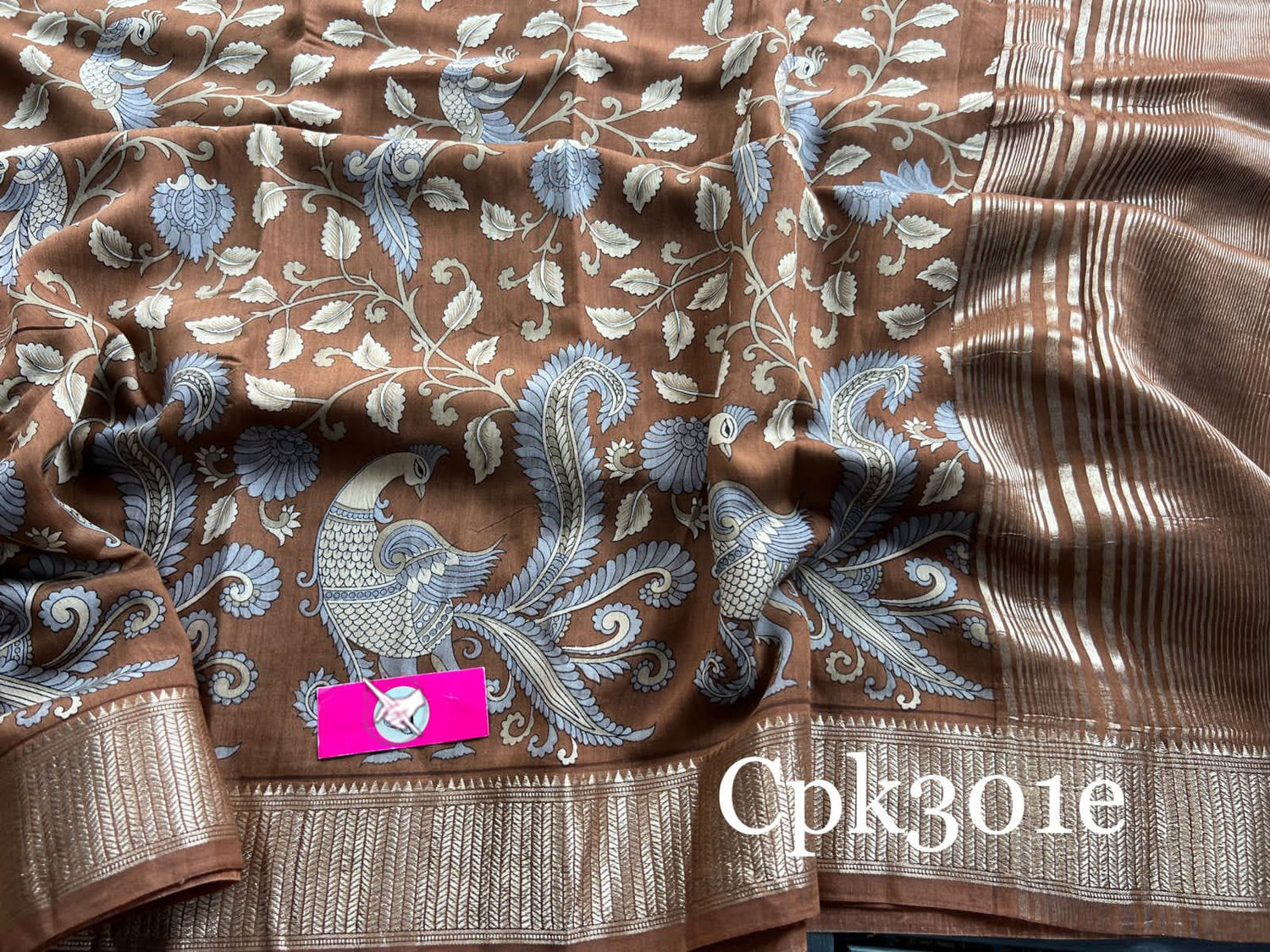 Refined Lemon Zari Border Soft Silk Saree With Trendy Digital Prints For Daily Wear