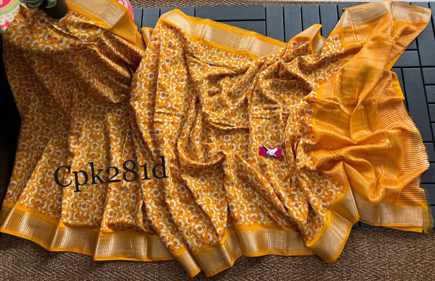 Radiant Yellow Soft Silk Saree With Contemporary Digital Print For Special Occasions