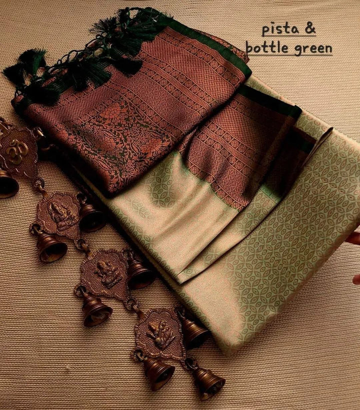 Kubera Pattu Soft Silk Fancy saree