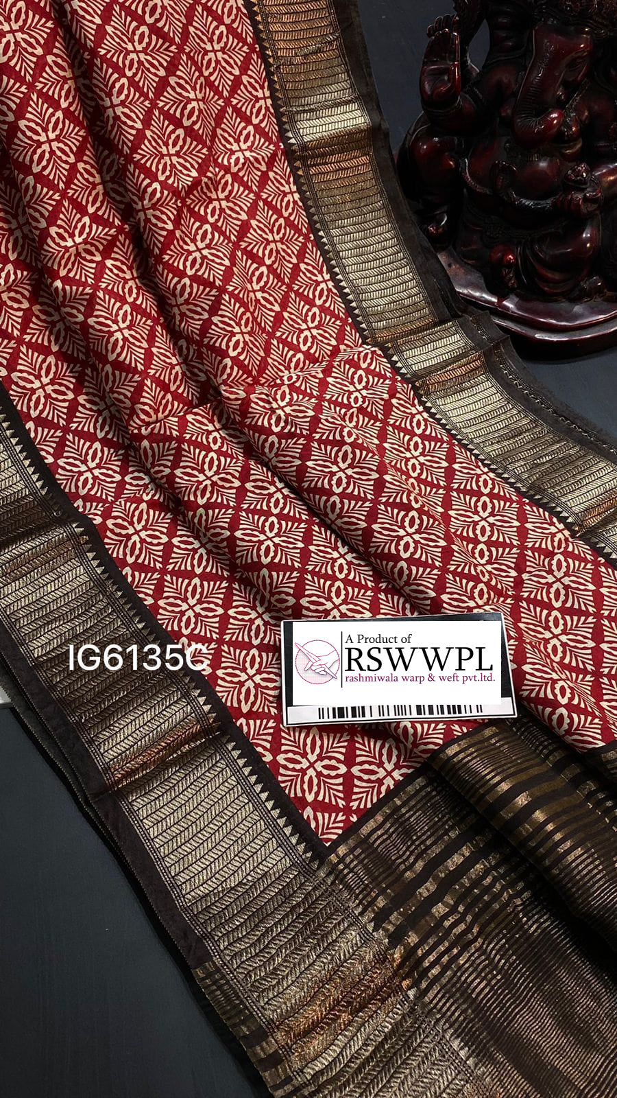 Festive Wear Red Traditional Assam Pattu Dola Silk Saree