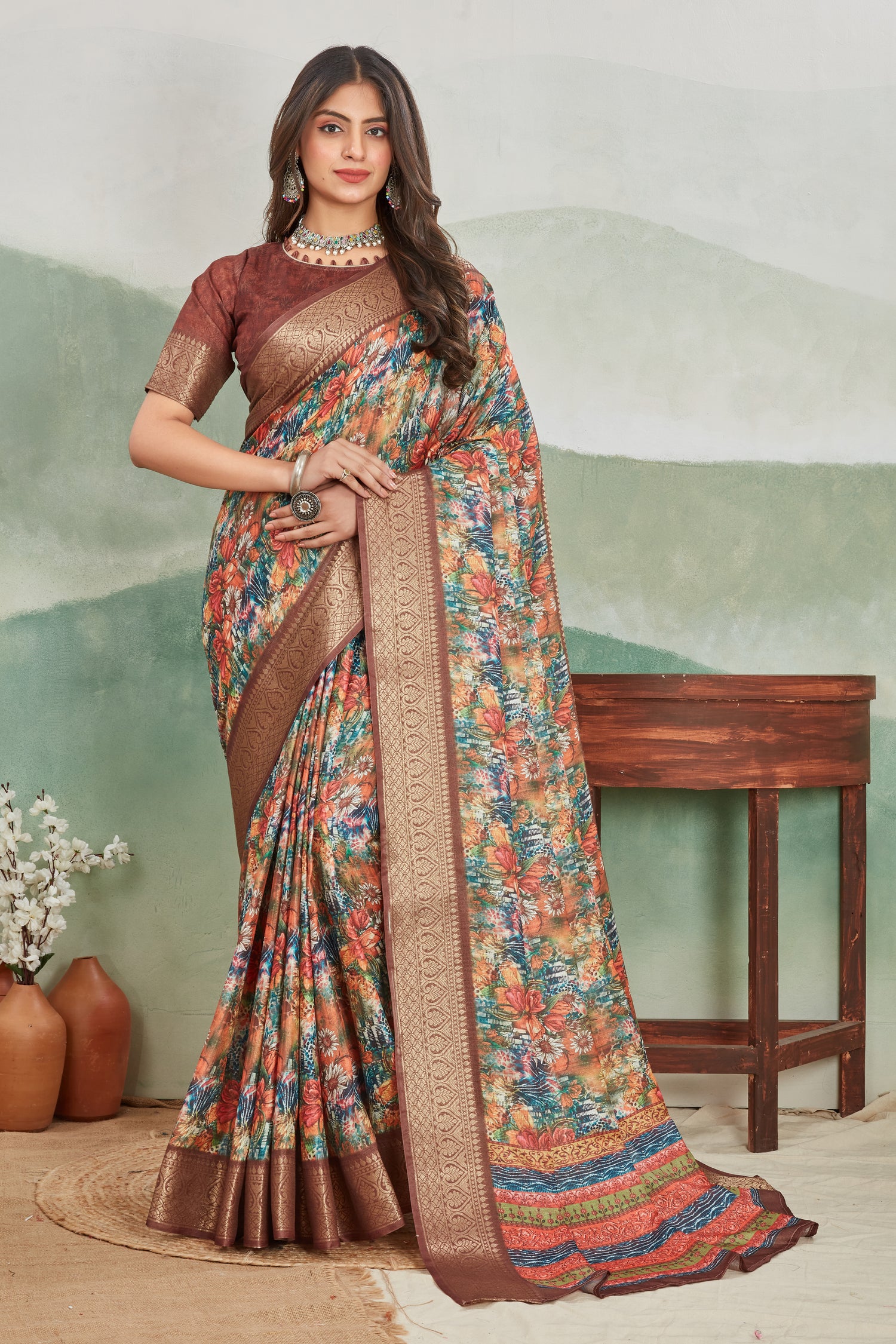 Art on Fabric: The Most Stunning Digital Print Sarees