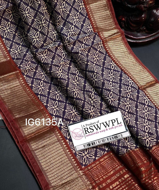 Beautiful traditional Blue pure Marcerized Assami Pattu saree with running blouse piece, epitomizing elegance.