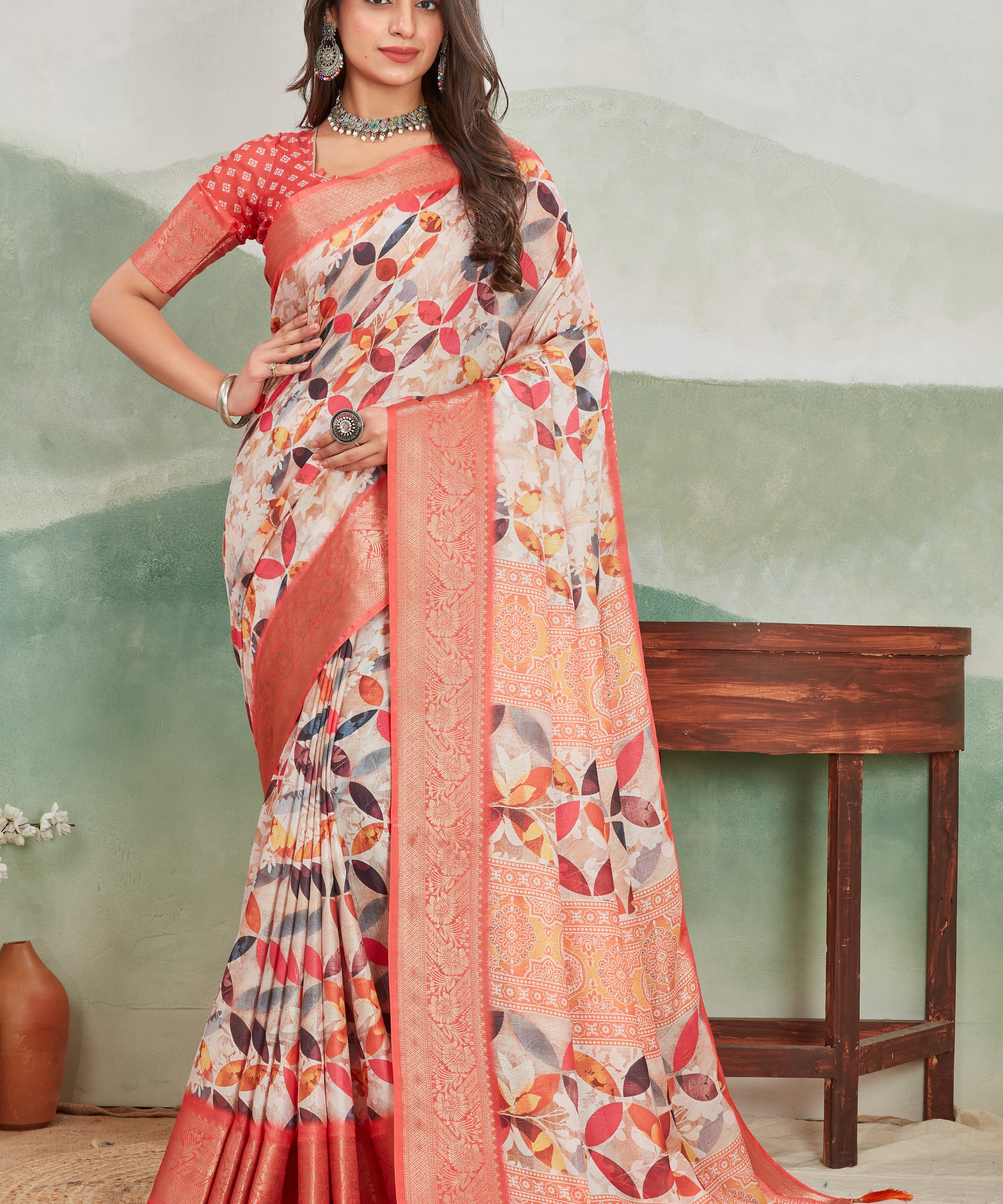 A Journey Through Prints & Borders in Every Drape