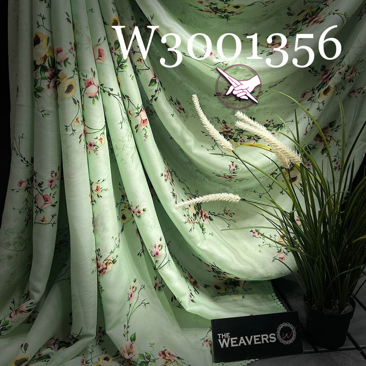 Elegant Sea Green Georgette Floral Print Saree Digital Design For All Occasions