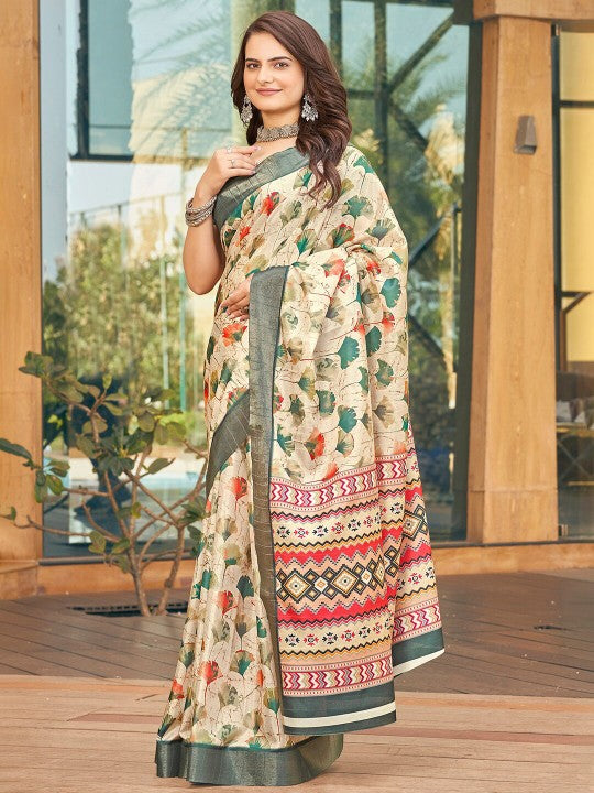 Drak Green Handloom Pattu Saree Pure Soft Art Silk With Designer Touch