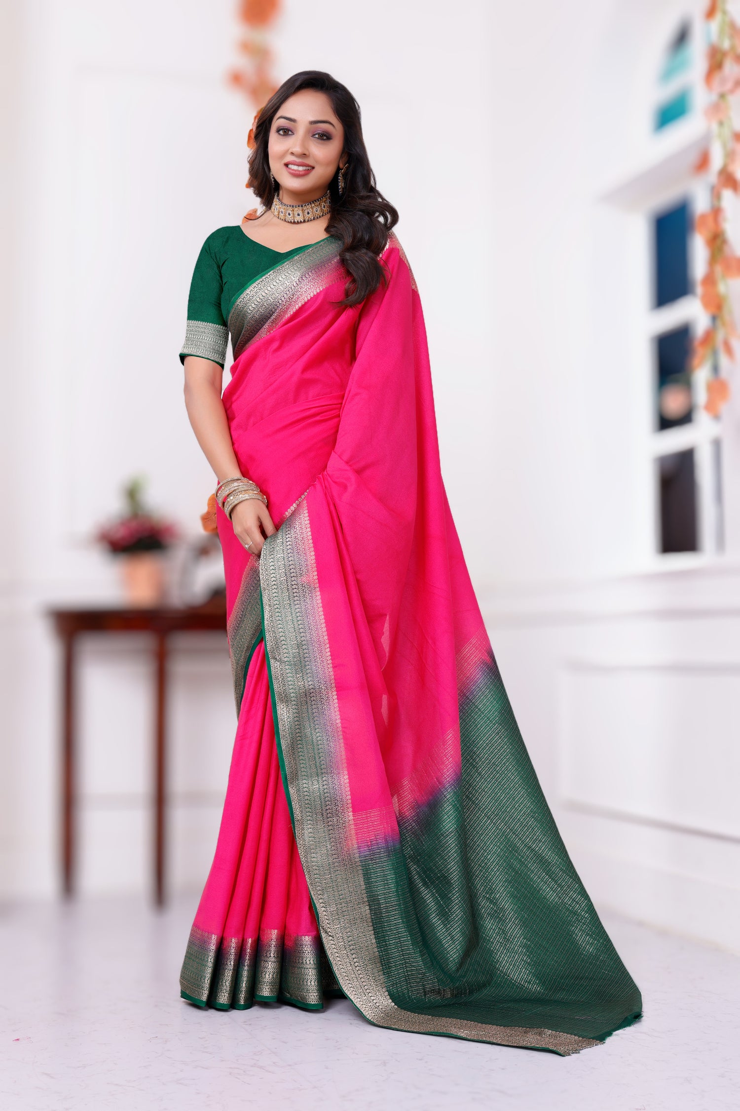 Feel Like Royalty in the Splendor of Mysore Crepe Silk