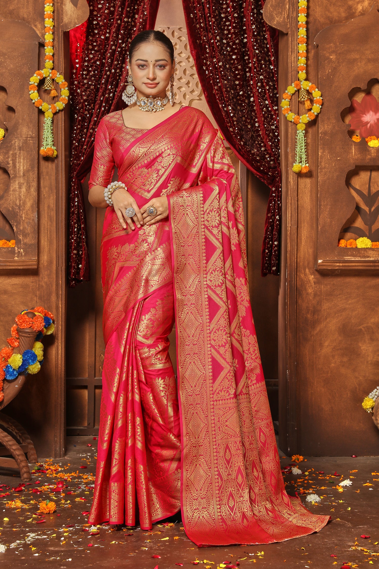 Luxurious Brocade Silk: Drape Yourself in Heritage and Glamour