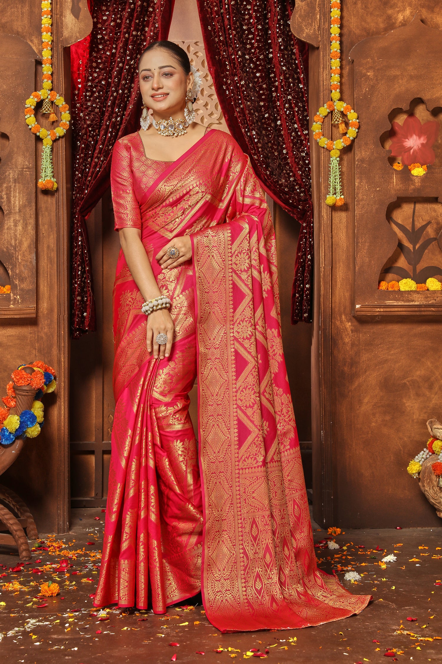 Luxurious Brocade Silk: Drape Yourself in Heritage and Glamour