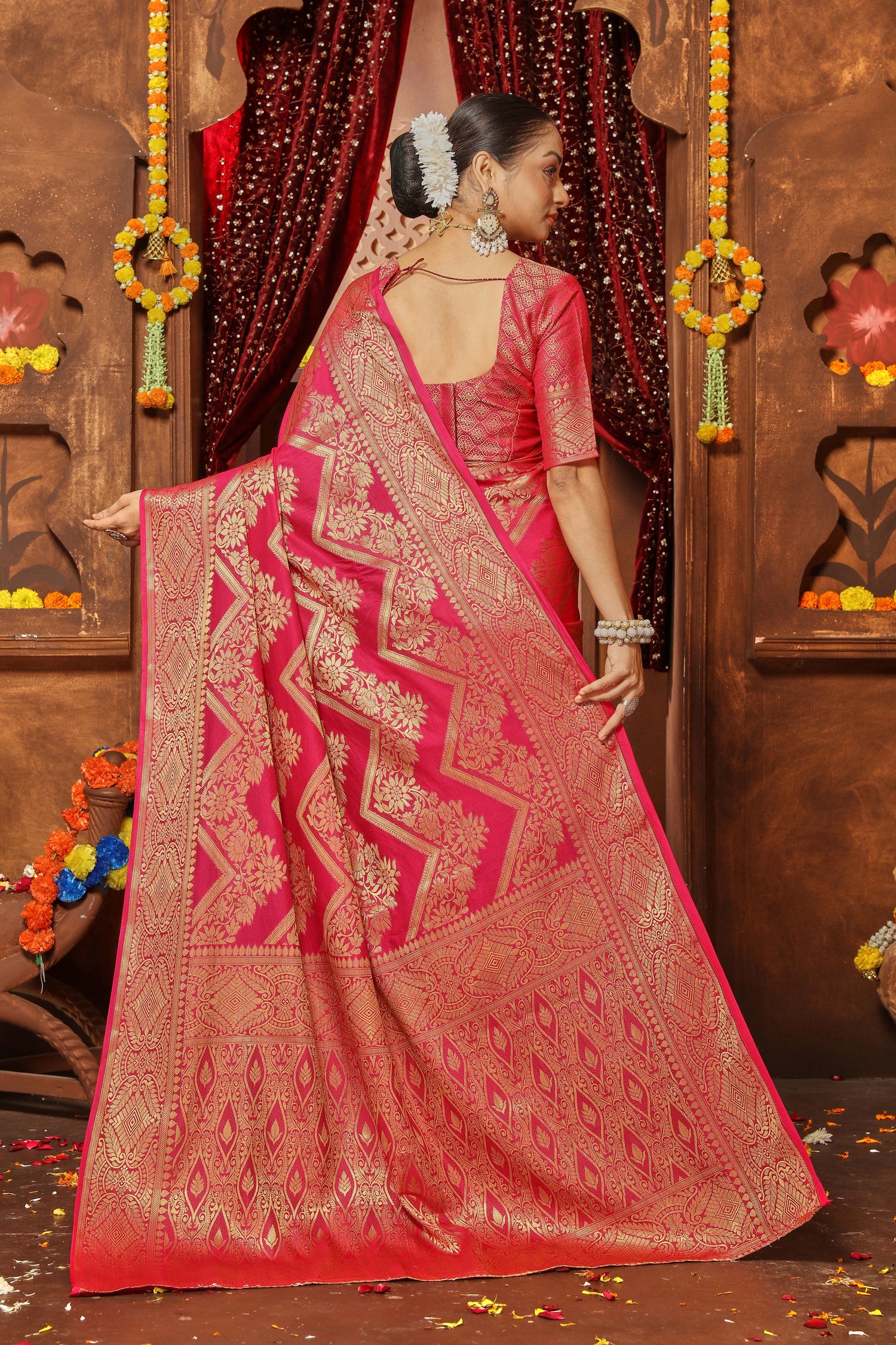 Luxurious Brocade Silk: Drape Yourself in Heritage and Glamour