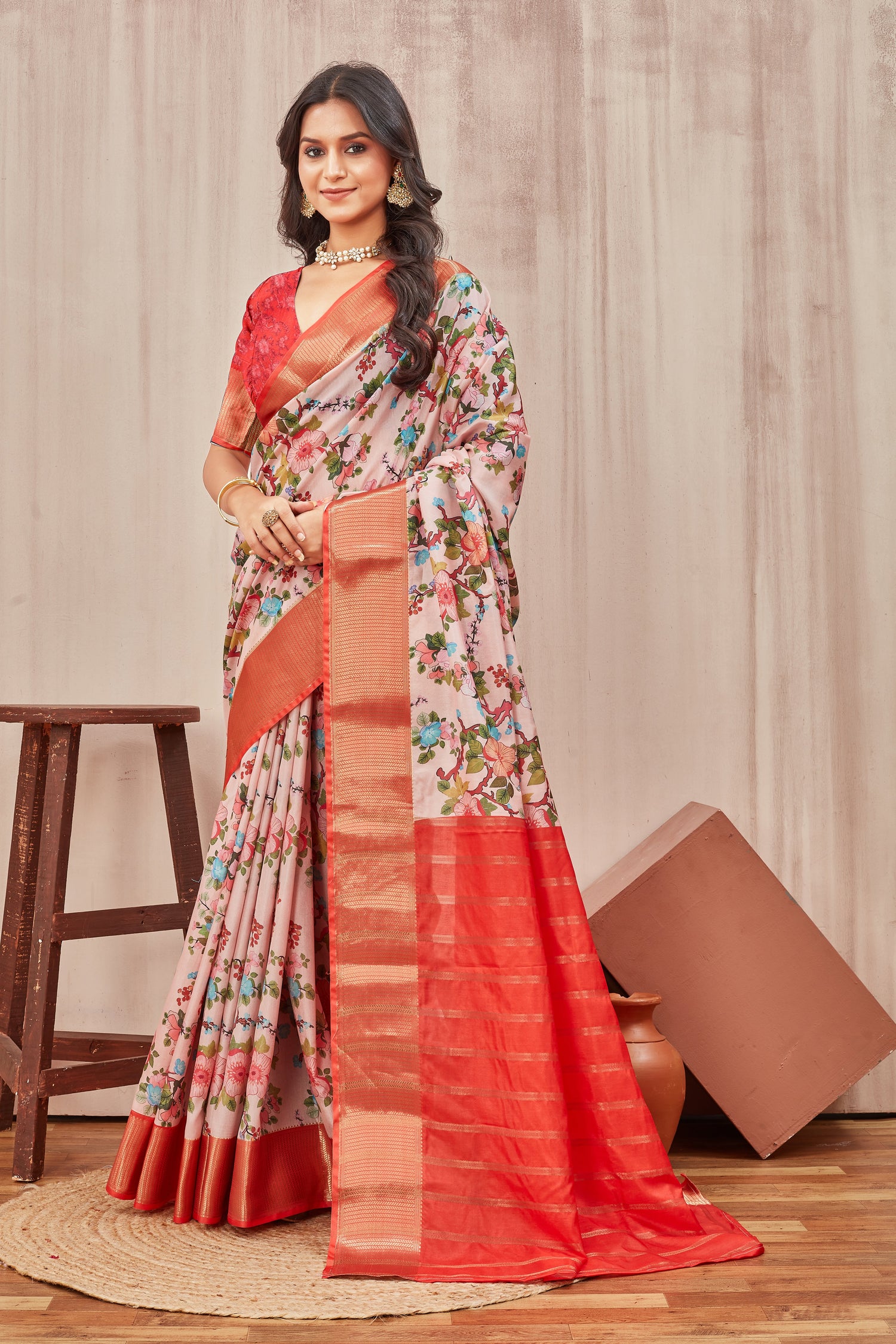 Comfortable Digital Printed Mysore Silk Saree For Office And Daily Outings