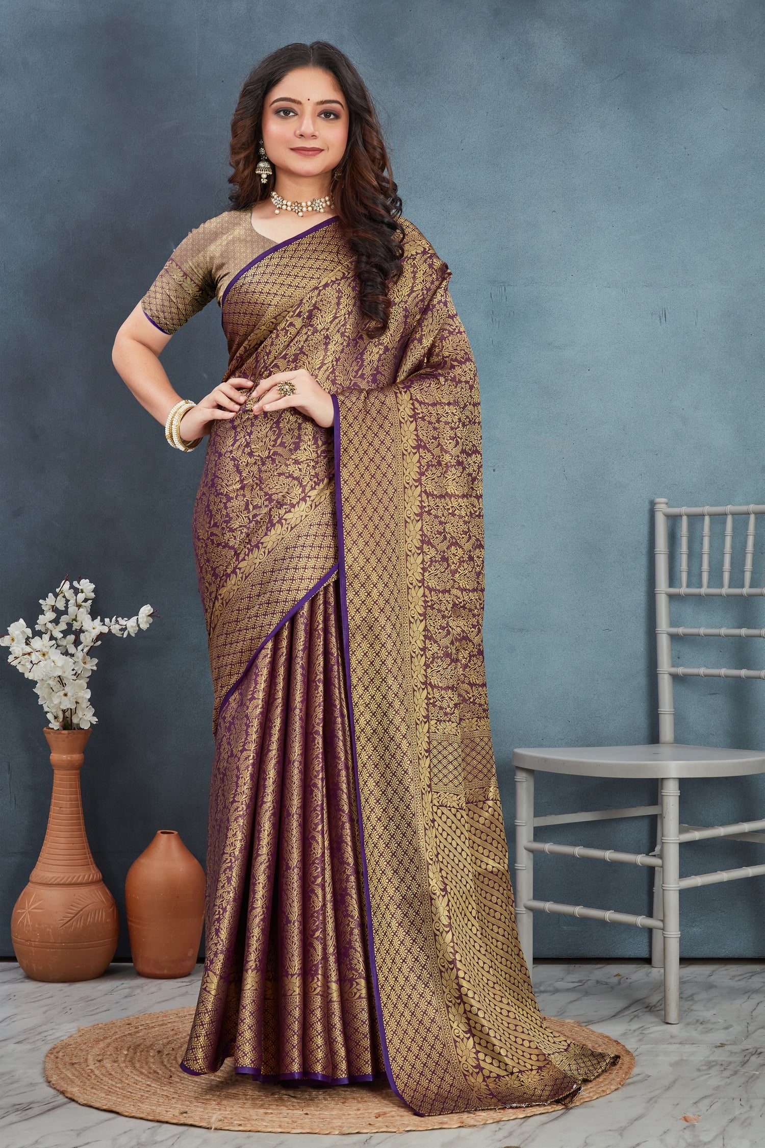 Elegance That Speaks: Mysore Brocket Soft Silks