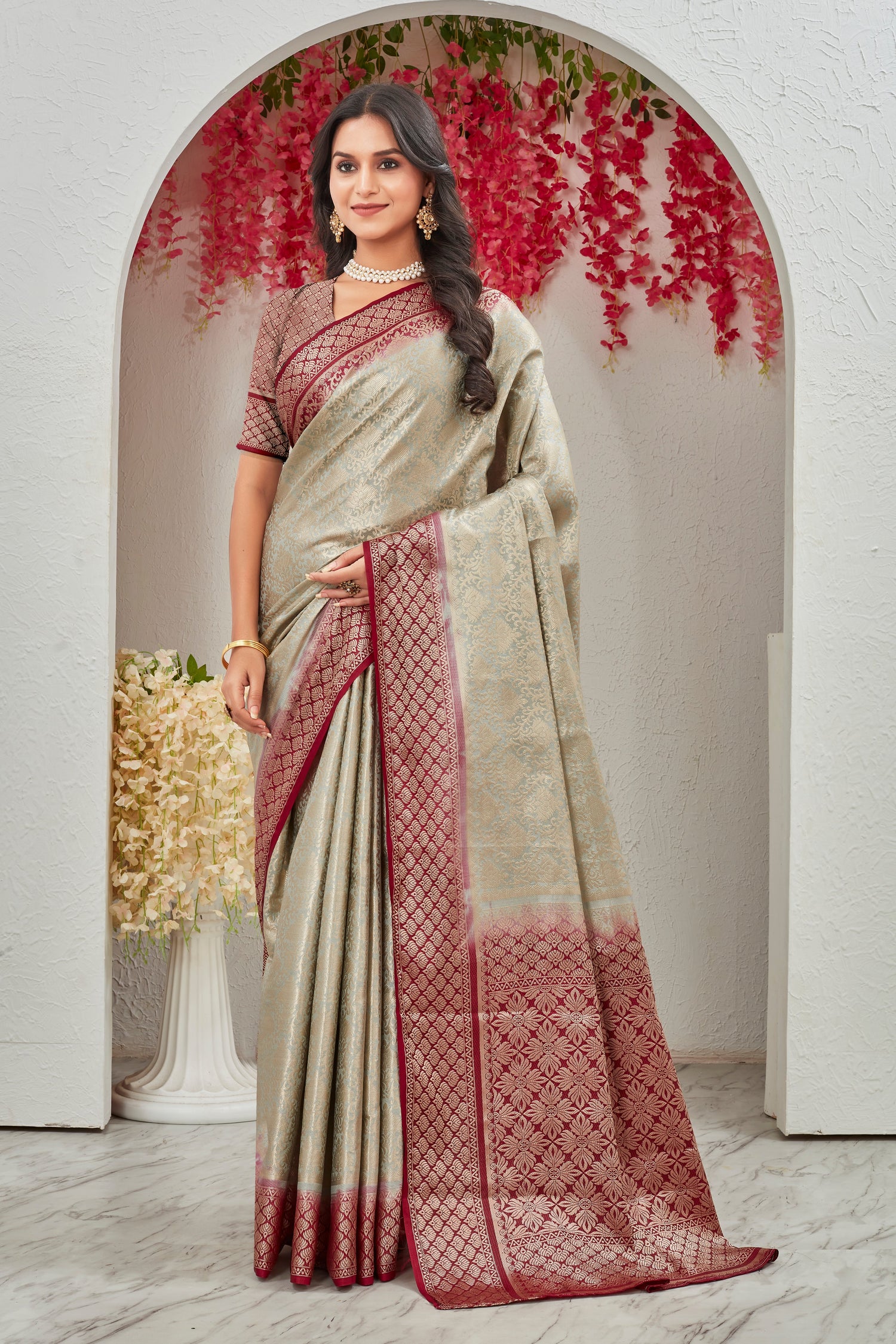Timeless Mysore Silk Saree With Rich Traditional Weaving Designer Festive Look