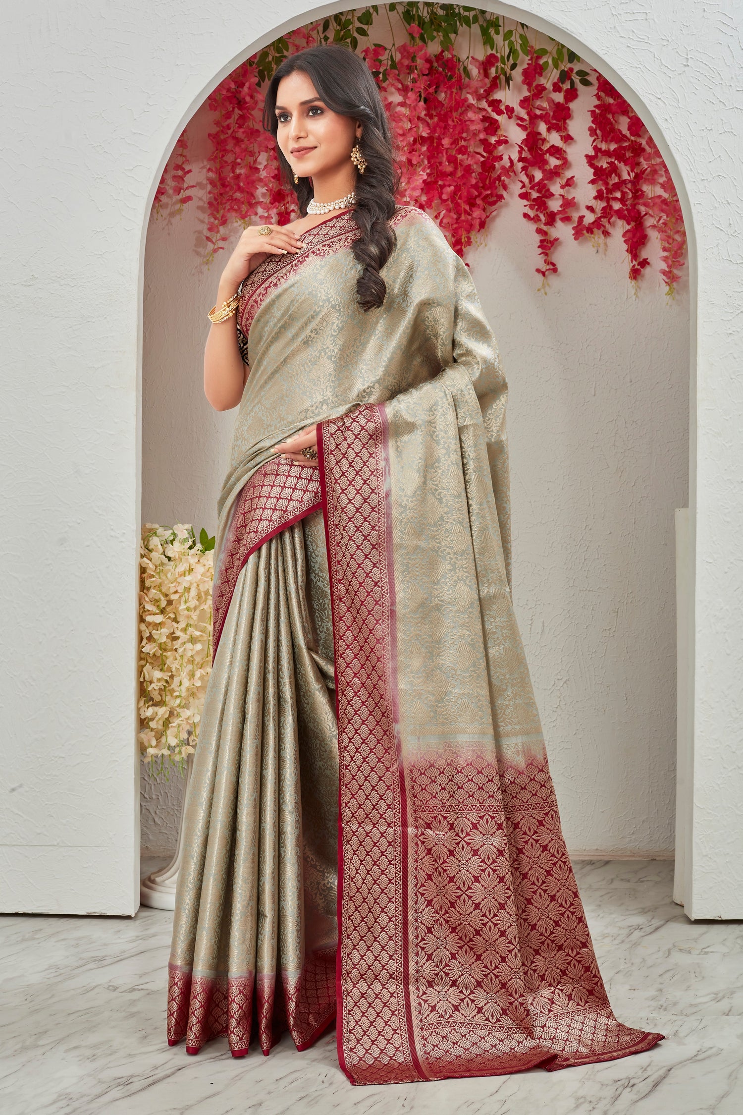 Timeless Mysore Silk Saree With Rich Traditional Weaving Designer Festive Look