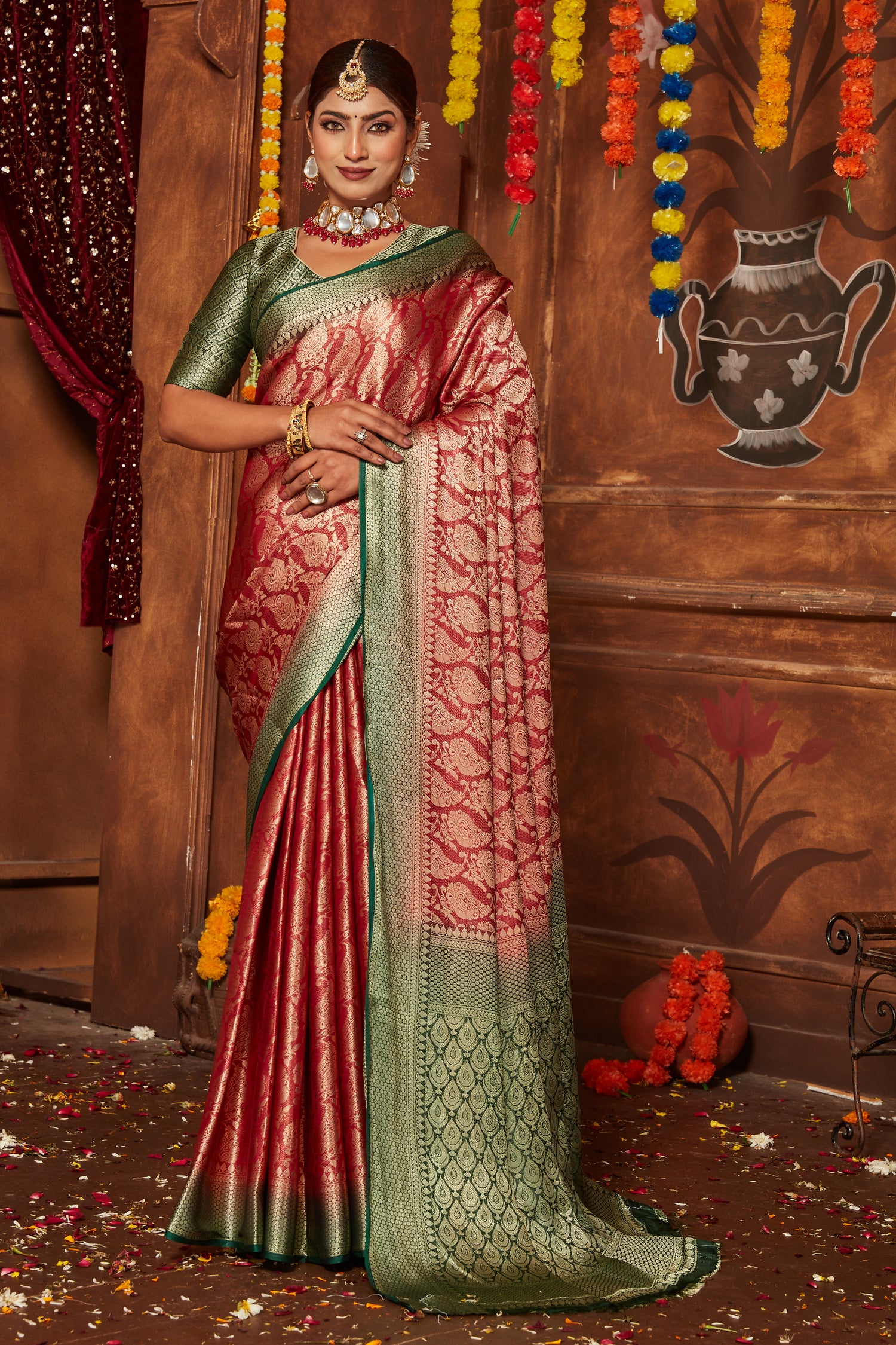 Artistry in Every Thread: Exclusive Brocade Sarees for Special Occasions