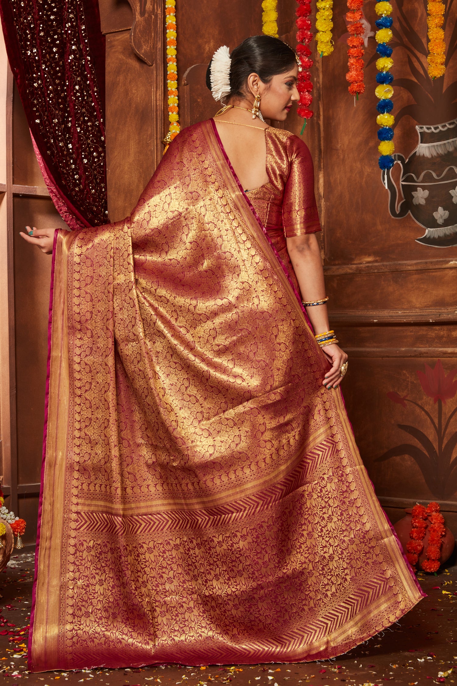 '- Unveiling Grandeur: A Collection of Luxurious Brocade Wonders