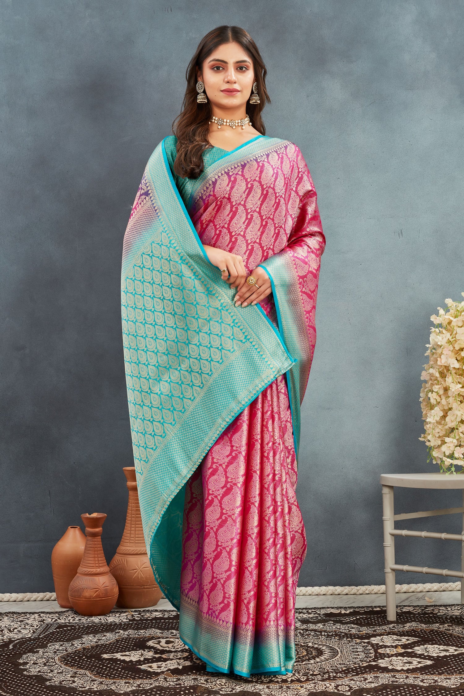 '- Golden Threads of Heritage: Elevate Your Ethnic Elegance
