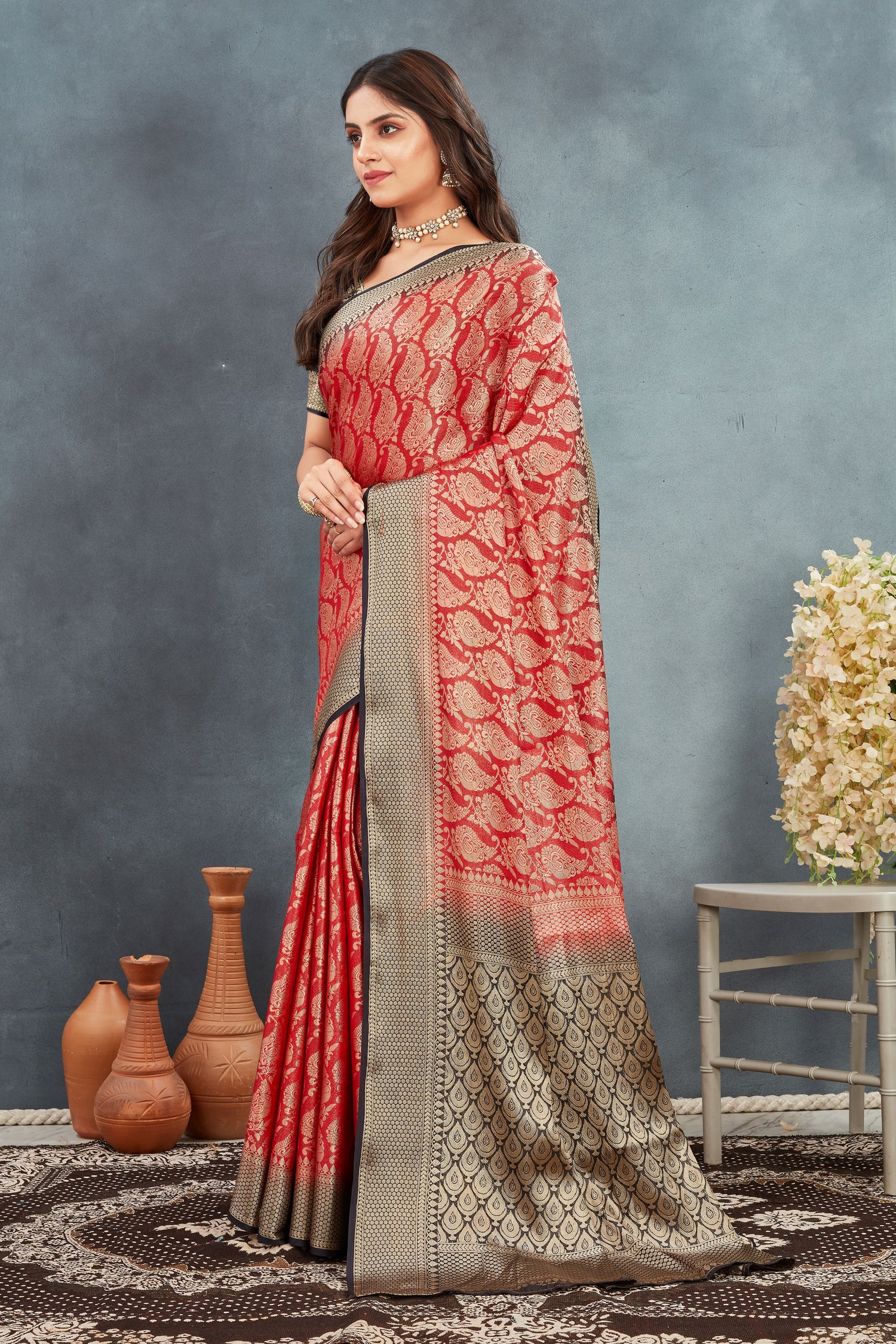 '- Brocade Brilliance: Where Luxury Meets Tradition